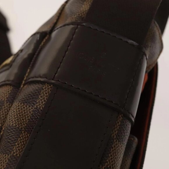 LOUIS VUITTON Damier Ebene Bastille Shoulder Bag N45258 LV Auth PP829 - Picture 10 of 16